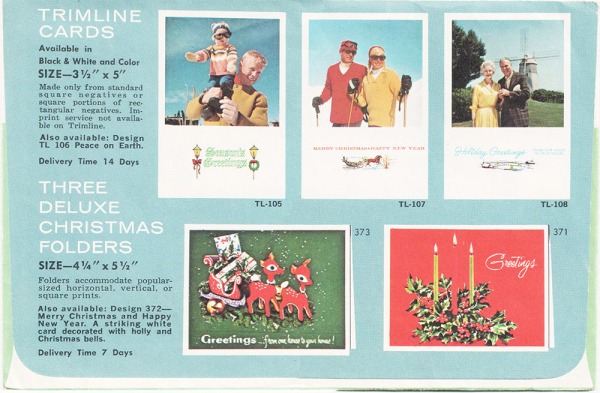 xmas trimline cards 1